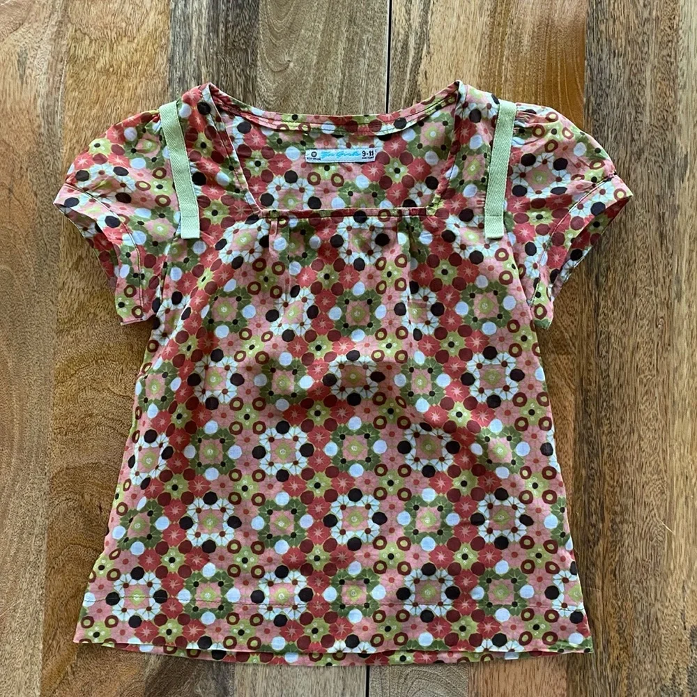 Girls 9-11 Delicate cotton blouse